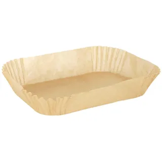 COOK CONCEPT, KC0007, Baking Paper for air Fryer, 50 Preformed Sheets, Dimensions 205x14 cm, facilitates Healthy and Crispy Cooking, Brown
