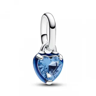 Pandora Blaues Chakra Herz Silber 793042C02