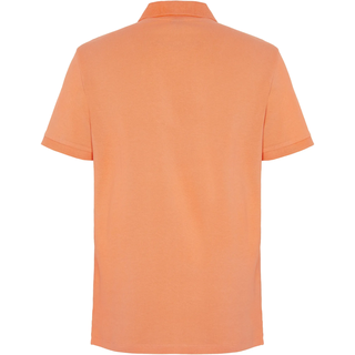 Poloshirt CHIEMSEE, Herren, Gr. M (48/50), melon, 100% Baumwolle, ohne Ausschnitt, Shirts Poloshirt