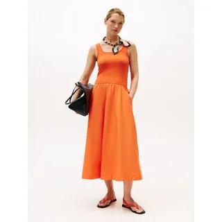 Tommy Hilfiger A-Linien-Kleid »5X2 RIB MIDI MIX F&F DRS«