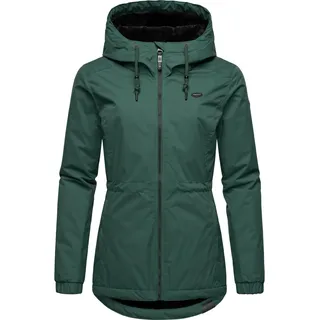 Winterjacke RAGWEAR "Winterjacke Dankka Warm", Damen, Gr. M, grün (pine grün), Obermaterial: 100% Polyester PES.  Obermaterial: Futter: 100% Polyester PES. 100% Polyester PES., Jacken Winterjacke