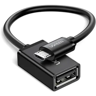 UGREEN Micro USB 2.0 OTG Adapter Cable (0.10 m, USB Kabel USB 2.0),