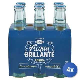 4x Multipack Recoaro Acqua Brillante 200X6