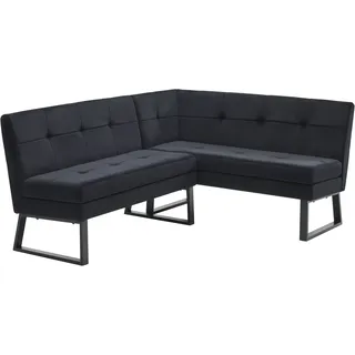 Home Affaire »Geranie, Sitzbank, Essbank, pflegeleichter Strukturstoff« Eckbank, inkl. Stauraum, Pulverbeschichtetes Metallgestell,