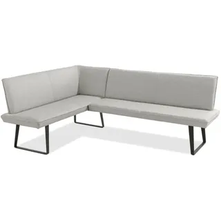 Niehoff Elba Eckbank Stahl Rechts Alpine Beige