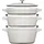 Stackable Topf-Set 3-tlg. Kochtopf + Schmortopf + Deckel