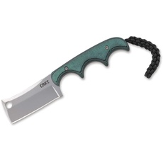 Bild von Unisex – Erwachsene Minimalist Cleaver Feststehendes Messer, Grün, 13 cm