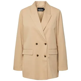 Pieces Damen PCTHELMA LS Oversize NOOS Blazer, Irish Cream, S