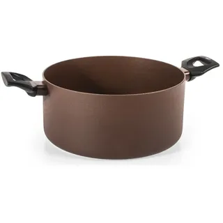 H&h Pfanne 2 Griffe Ground Aluminium Mit Überzug Antihaft Pfluon CM.