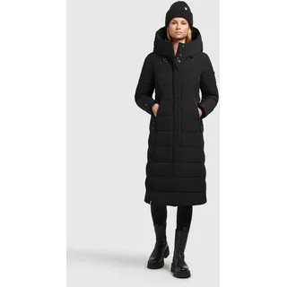 khujo "SENSY", Damen, Gr. XXL (44), schwarz, 100% Polyester. unifarben, regular fit, eingesetzt elastischer Bund, Mäntel Steppmantel