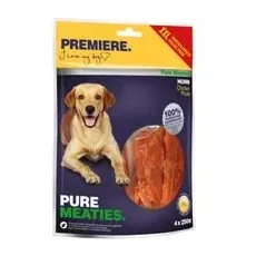 PREMIERE Pure Meaties Huhn XXL 4x250g Vorteilspack