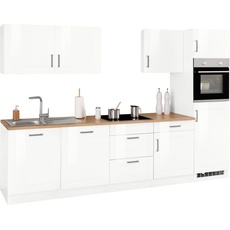 Bild MÖBEL Küchenzeile »Tinnum«, ohne E-Geräte, Breite 300 cm, weiß
