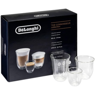 De'Longhi DeLonghi Essence doppelwandige Thermogläser-Set, 6-tlg. (DLSC302)