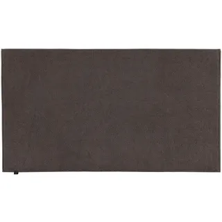 Cawoe Badteppich 1007 Loop 397 , Braun , Textil , Uni , rechteckig , 60x100 cm , Oeko-Tex® Standard 100 , für Fußbodenheizung geeignet , Heimtextilien, Badtextilien, Badematten