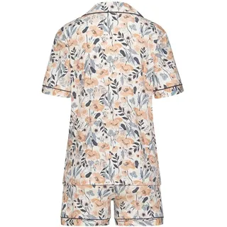 vivance dreams by lascana Umstandspyjama Gemustert Orange 32/34