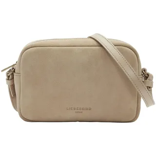Liebeskind Berlin Farrah Umhängetasche Veloursleder Beige