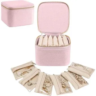 Schmuckkoffer Organizer - Rosa - Kleiner - Rosa