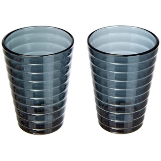 SET 2 VASOS 330 ML DARK GREY