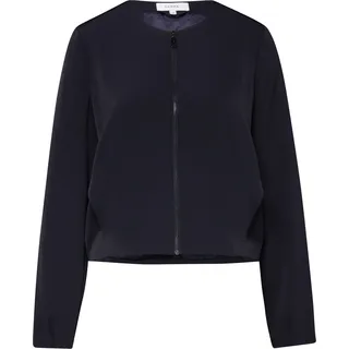 Comma, Fließender Blouson mit Eingrifftaschen Blau 40