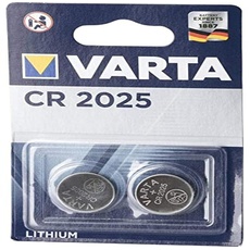 TORRO Runde Batterie Lithium 3V CR2025 Varta - Blasen von 2-6025101402