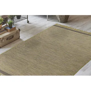 Arte Espina »Nomad 8064« rechteckig 11 mm Höhe Handgemachter Fransenteppich in neutralem Design,