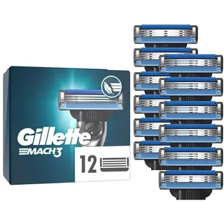 Gillette Mach3 Rasierklingen 12 St.