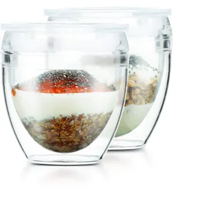 Bodum Pavina to Go Becher 2,0 l Farblos 2 St.