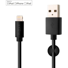 Fixed USB-Kabel USB-A - Lightning 1m Schwarz (FIXD-UL-BK) (1 m), USB Kabel