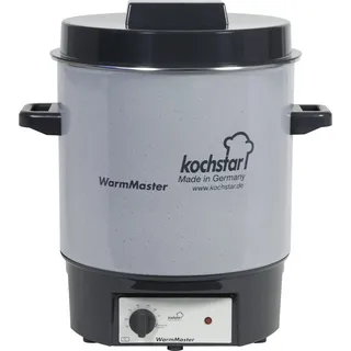 Kochstar Einkochautomat WarmMaster ohne Uhr 27 l Ø35cm steingrau/weiß