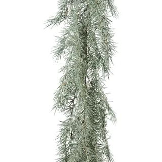 Creativ green Winterliche Kunstpflanze »Weihnachtsdeko, Weihnachtsgirlande«, Girlande gefrostet, Länge 185 cm, grün