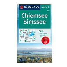 Kompass Verlag WK 792 Chiemsee - Simssee - One Size