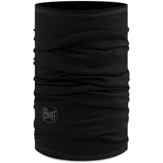 Merino Lightweight Multifunktionstuch SOLID BLACK