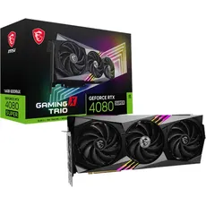 MSI GeForce RTX 4080 SUPER GAMING X TRIO - 16GB GDDR6X RAM - Grafikkarte
