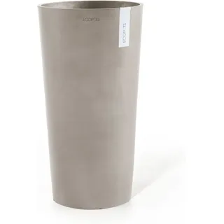 Ecopots Pflanztopf Amsterdam Halbhoch Taupe 34 cm x 66 cm