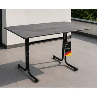 Müller CONCRETE SMARTLINE Gartentisch Klapptisch 120x80cm klappbar