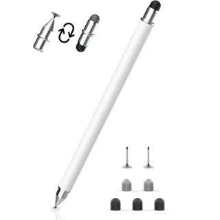 Tablet Stift MEKO 3-in-1 Magnetischer Touchscreen Stift, Faser Gummi Disc Stylus Touch Pen für alle Tablets/Handys wie iPhone/iPad/Pro/Mini/iWatch/Samsung/Huawei/Xiaomi/Surface/Chromebook usw.