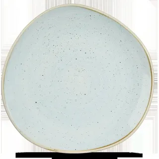 Churchill Super Vitrified Stonecast Duck Egg Teller Organisch Coup 28,6cm, 12 Stück