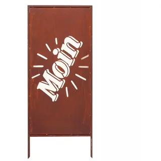 EDELROST SICHTSCHUTZ GARTEN DEKO "MOIN" ver.2 120x50CM DECORATIVE ABDECKUNG ROST
