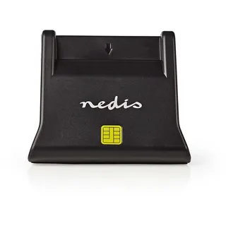 Nedis Smart Kartenlesegerät USB 2.0 Schwarz