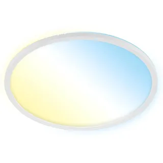 Brilo LED-Deckenleuchte Slim S B-Smart Panel Dimmbar Weiß 22 W