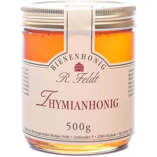 Thymian Honig - aromatischer, naturbelassener Honig vom Imker (500g)