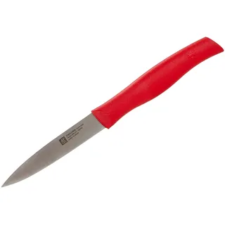 Zwilling Twin Grip Spick und Garniermesser, 9 cm, Rostfreier Spezialstahl/Kunststoffgriff, Rot