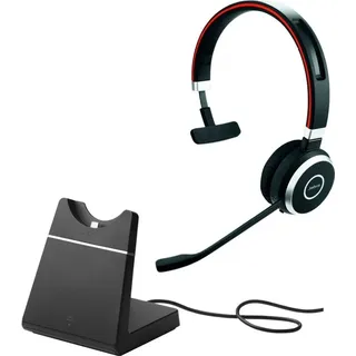 JABRA Evolve 65 SE UC Mono + Ladestation