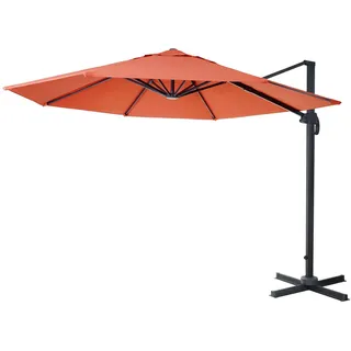 MCW Ampelschirm Ø 300 cm Orange