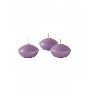 Cereria Di Giorgio Schwimmkerzen Durchmesser 4,5 cm Höhe 2,7 cm 20 Stück lavendel