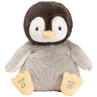 Gund Kissy, der Pinguin - singt, und wirft Küsschen,