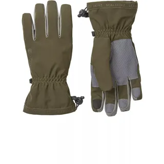 SEALSKINZ Drayton Wasserdichter leichtgewichtiger Stulpenhandschuh, Olivgrün, S