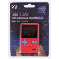 ORB Retro Konsole Handheld, Retro Gaming, Rot