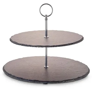 Echtwerk Cupcake-Ständer , Stein , rund , 25 cm , Geschirr, Tischkultur & Serviergeschirr, Etageren