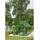 Halls Gewächshaus Aluminium Grün Blankglas 3 mm 9,9 m2